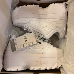 FILA Disruptor II 2 Wedge Sneaker, Size 7 (24.0 cm), BRAND NEW with BOX & TAG